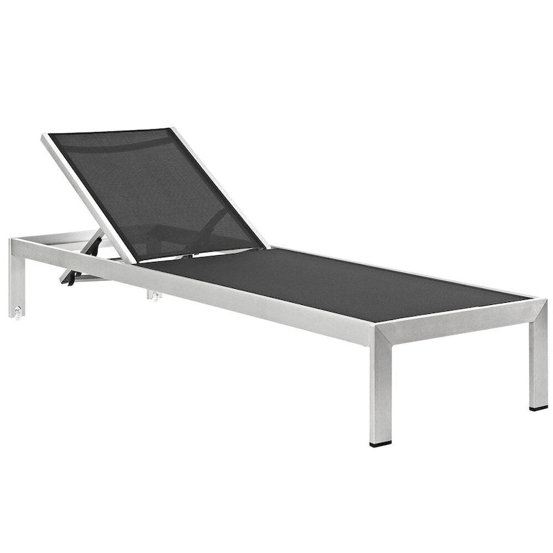 Chaise longue in alluminio da esterno per spiaggia