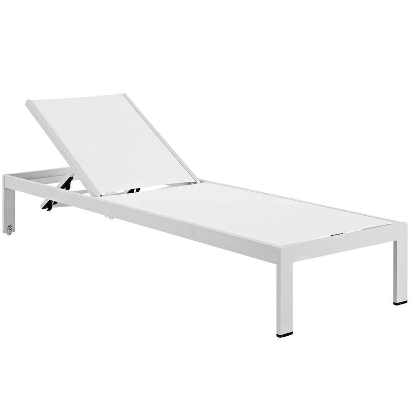 Chaise longue in alluminio da esterno per spiaggia