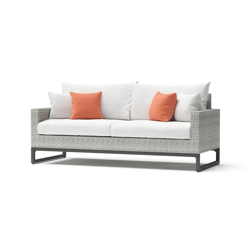 Ensemble de patio Milo Gray 4 pièces Sunbrella
