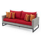 Ensemble de patio Milo Gray 4 pièces Sunbrella