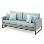 Ensemble de patio Milo Gray 4 pièces Sunbrella