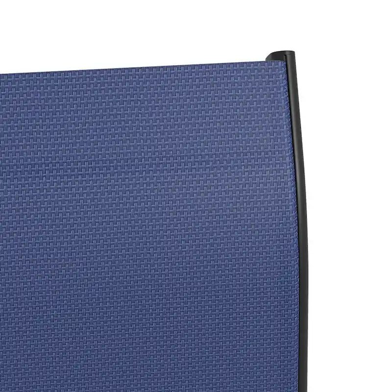 Tabourets de bar d'extérieur avec accoudoirs, lot de 2 chaises de patio pivotantes à 360° à hauteur de bar avec tissu maillé haute densité, chaises de salle à manger en acier
