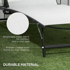 Chaise longue da esterno, lettino prendisole a 2 pezzi con ruote, sedia reclinabile con 5 posizioni regolabili per patio, spiaggia, cortile, piscina