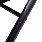 VredHom Lettino doppio da esterno con ruote e poggiatesta - 139,5 cm L x 185 cm P x 164 cm A