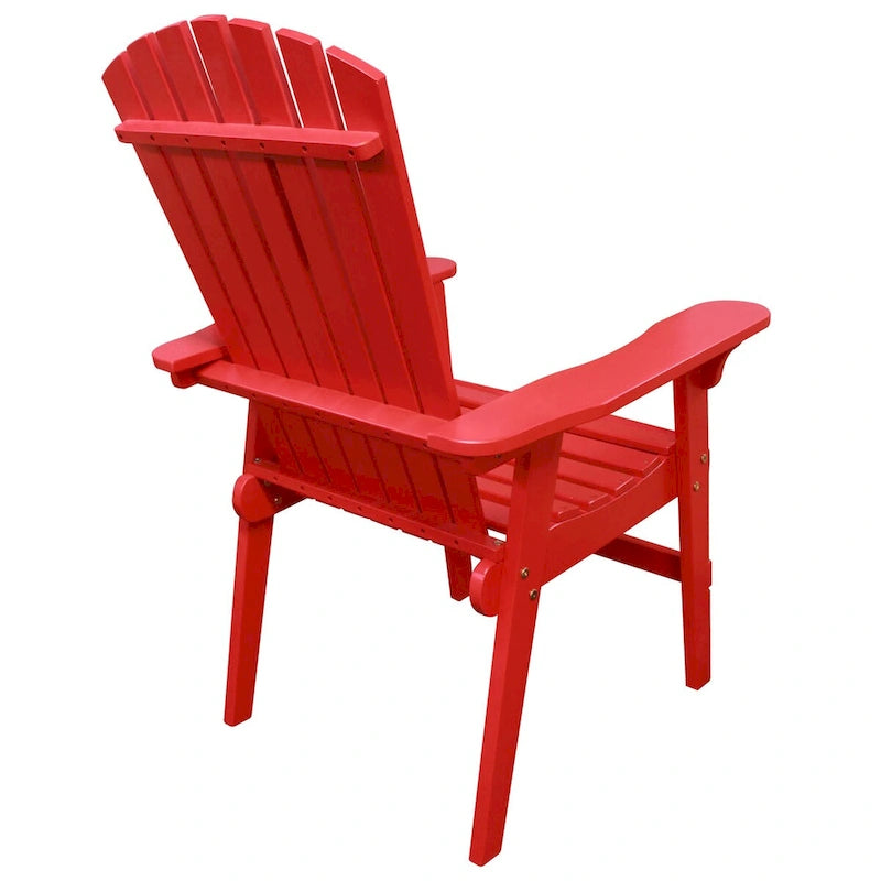 Chaise Adirondack naturelle Leigh Country TX 39018 pour adulte