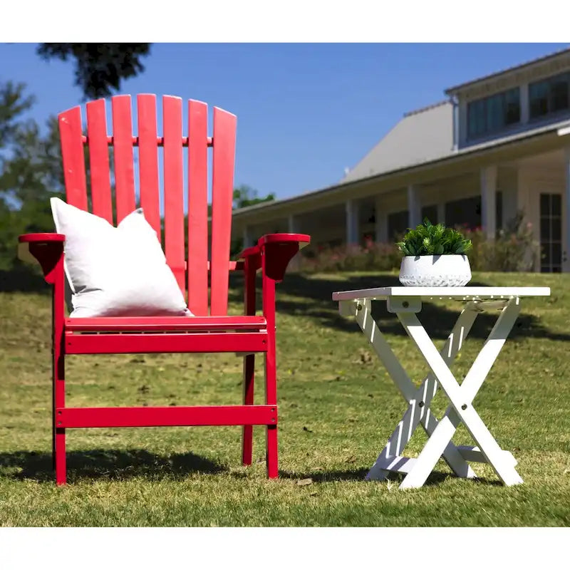 Chaise Adirondack naturelle Leigh Country TX 39018 pour adulte