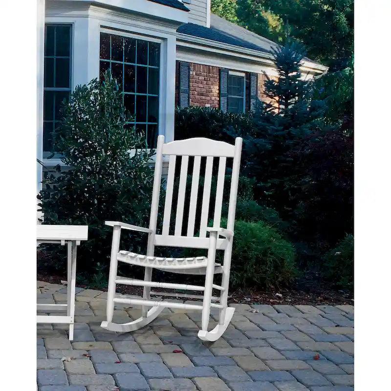 Wood Patio Rocking Chair