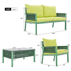Set da Esterno 4 Pezzi con Corde MM