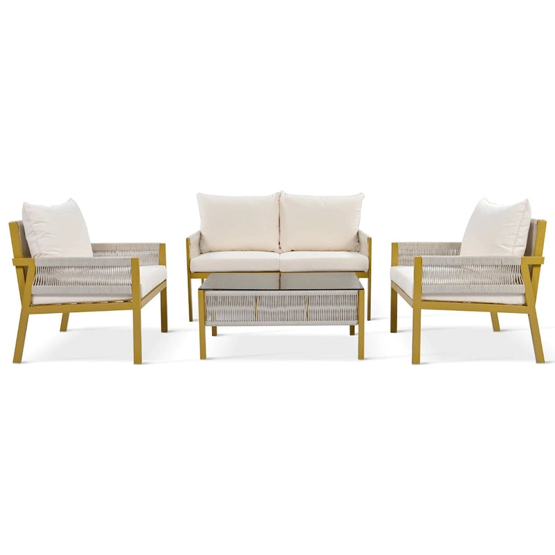 Set da Esterno 4 Pezzi con Corde MM