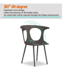 Set da 5 pezzi per tavolo da pranzo da patio