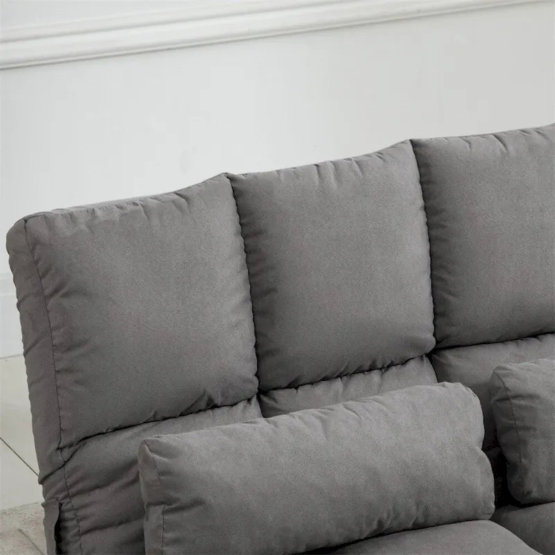 Sedia da pavimento convertibile, divano letto pieghevole, chaise longue per gli ospiti