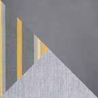 Milo Gray - Sectionnel de patio extérieur Sunbrella 6 pièces avec foyer et table