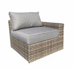 Collezione di Sedute in Rattan Ventura 11 Pezzi con Sedie Multiple