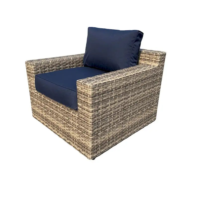 Collezione di Sedute in Rattan Ventura 11 Pezzi con Sedie Multiple