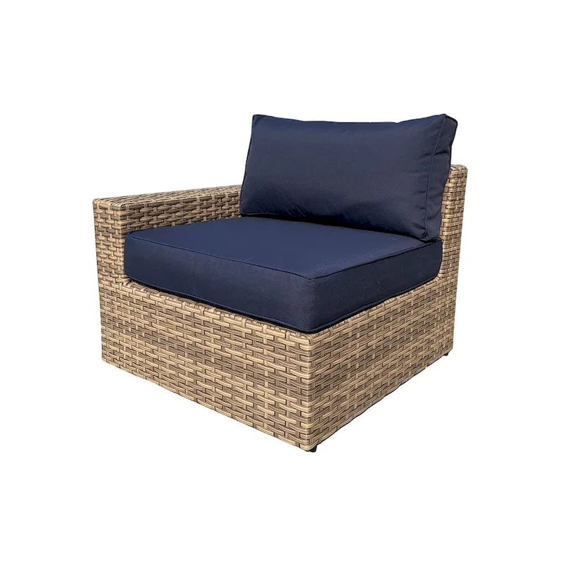 Collezione di Sedute in Rattan Ventura 11 Pezzi con Sedie Multiple