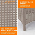Ensemble de meubles de patio extérieur 2 pièces