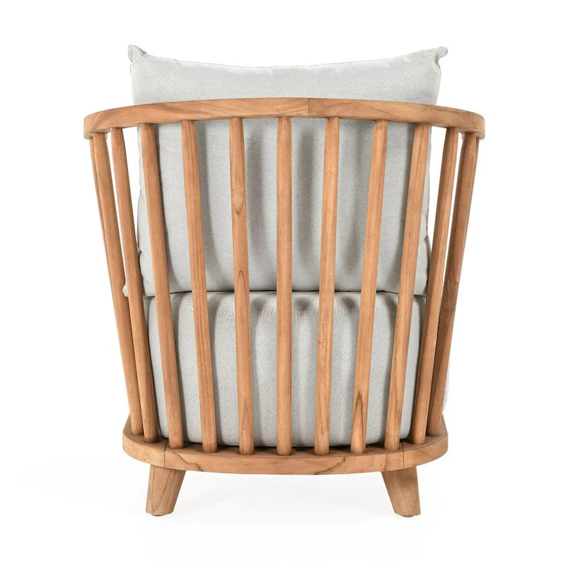 Poltrona da esterno Classic Home Hearst Natural - 28,35Lx29,92Px29,13A