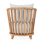 Poltrona da esterno Classic Home Hearst Natural - 28,35Lx29,92Px29,13A