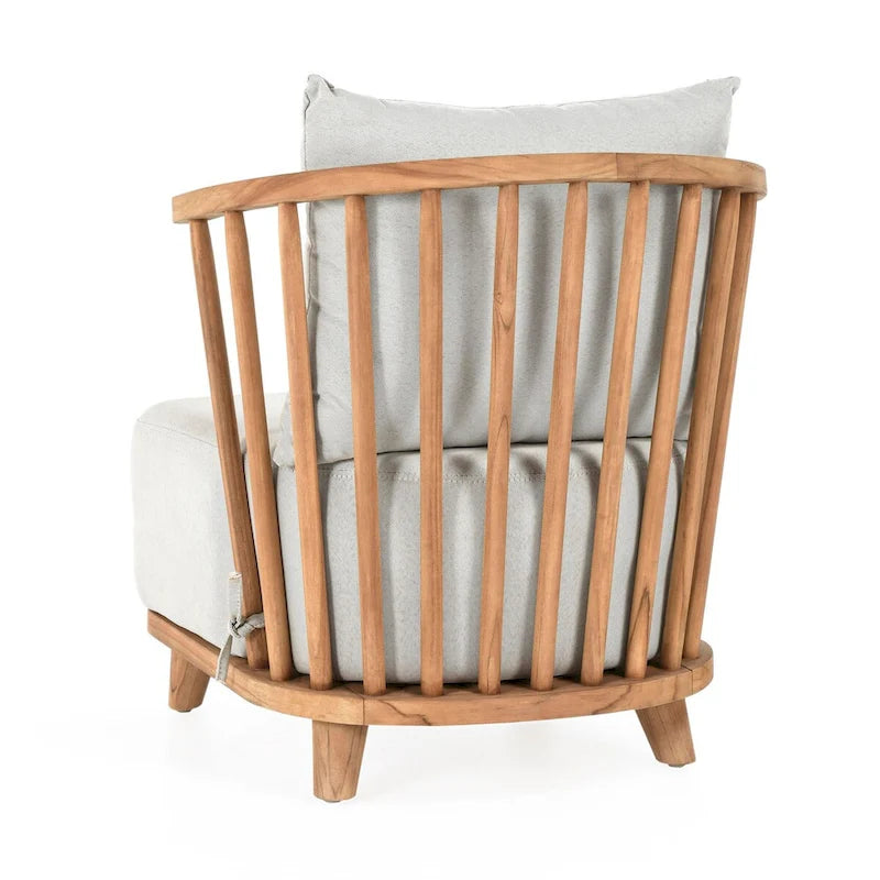 Poltrona da esterno Classic Home Hearst Natural - 28,35Lx29,92Px29,13A