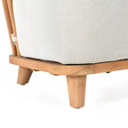 Poltrona da esterno Classic Home Hearst Natural - 28,35Lx29,92Px29,13A