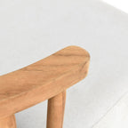 Poltrona da esterno Classic Home Hearst Natural - 28,35Lx29,92Px29,13A