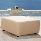 Cleo 30.5 Pouf Ottomano Modulare Imbottito da Esterno