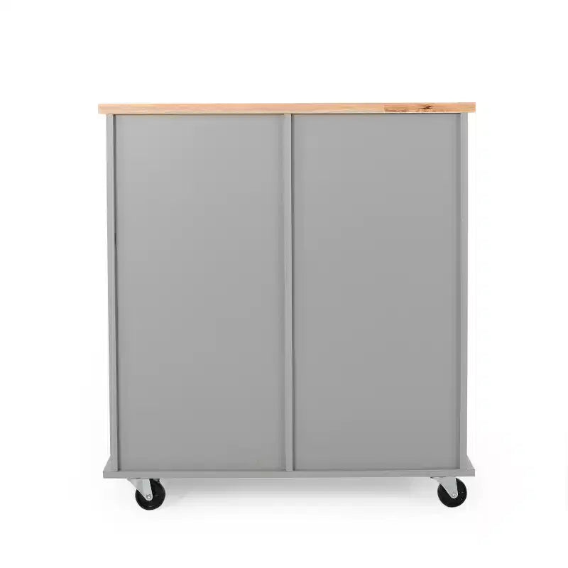 Carrello da cucina contemporaneo con ruote e 2 cassetti