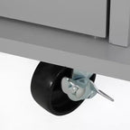 Carrello da cucina contemporaneo con ruote e 2 cassetti
