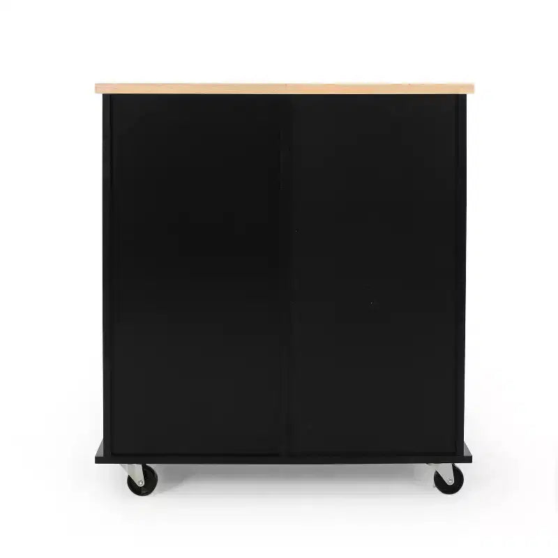 Carrello da cucina contemporaneo con ruote e 2 cassetti