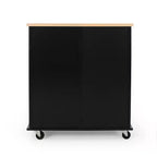Carrello da cucina contemporaneo con ruote e 2 cassetti