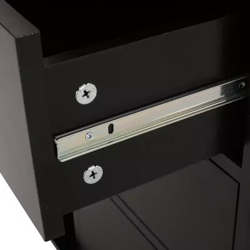 Carrello da cucina contemporaneo con ruote e 2 cassetti
