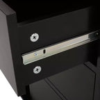 Carrello da cucina contemporaneo con ruote e 2 cassetti