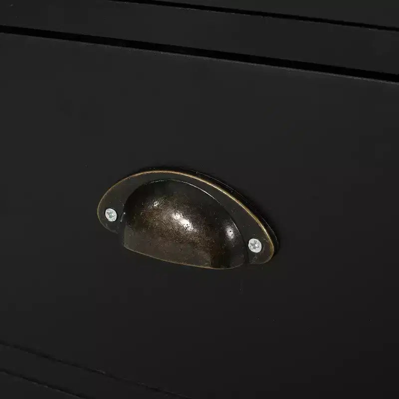 Carrello da cucina contemporaneo con ruote e 2 cassetti