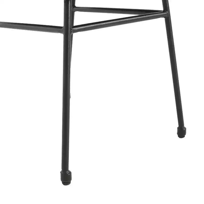 Sedia da pranzo Christopher Knight Home Wtroup con struttura in ferro e intreccio in rattan