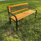 Banc de jardin en bois Lotus Home - 29 H x 47 L x 21 P