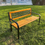 Banc de jardin en bois Lotus Home - 29 H x 47 L x 21 P