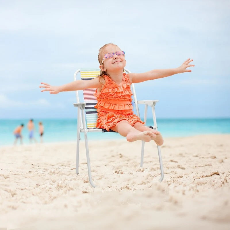 Chaise de plage pliante individuelle