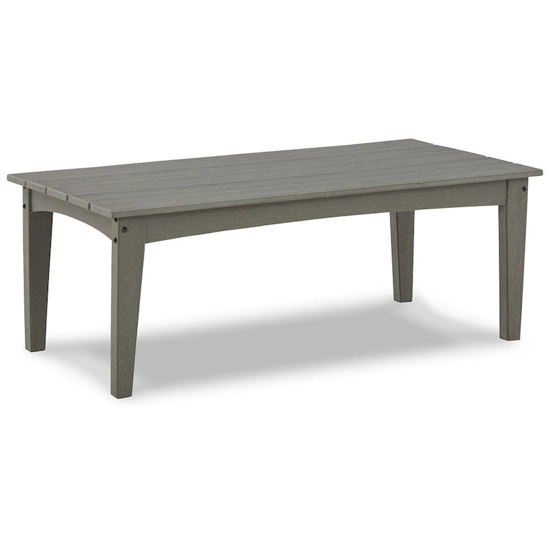 Divano da esterno e tavolino da caffè Visola Gray Signature Design by Ashley - 80L x 33P x 37A