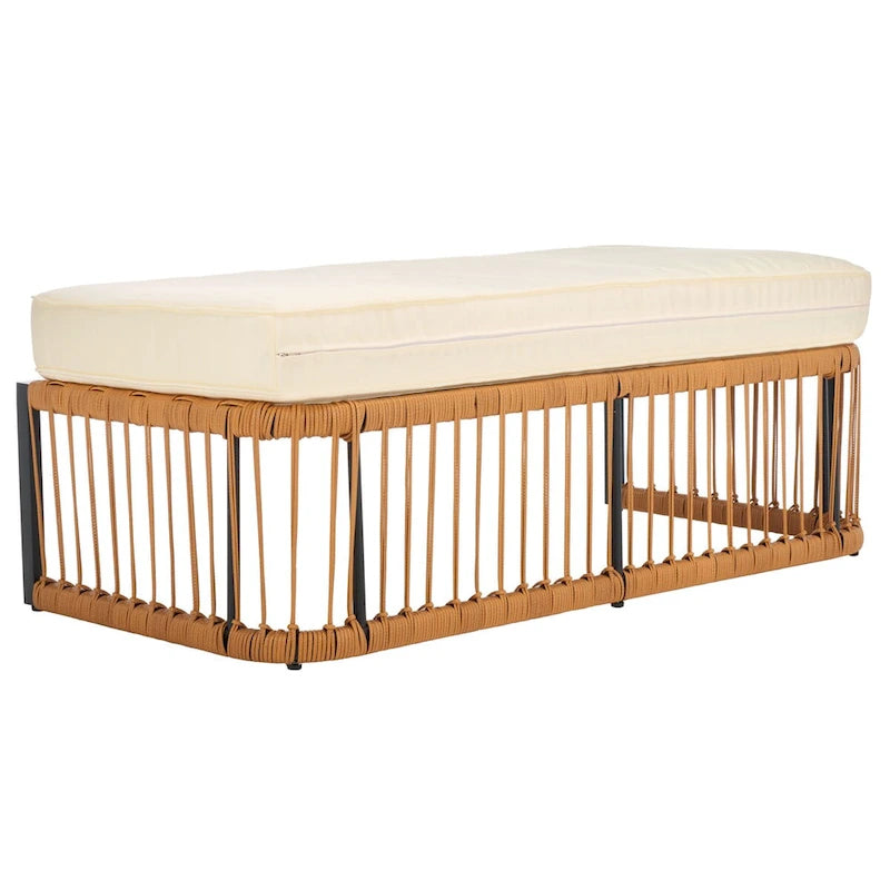 SAFAVIEH Outdoor Living Panca Bola - 119.38Lx58.42Px33.02A