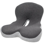 Ergonomic Memory Foam Seat Cushion with Lumbar and Back Support  Coccyx and Tailbone Pain Relief