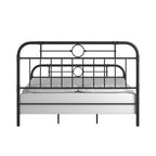 Letto in metallo nero
