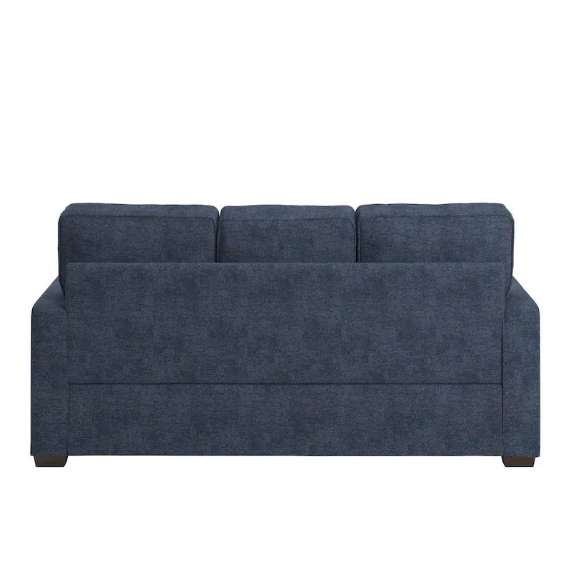 Divano Roros con braccioli quadrati e rivestimento in tessuto di iNSPIRE Q Classic