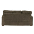 Divano Roros con braccioli quadrati e rivestimento in tessuto di iNSPIRE Q Classic