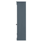 Mobile Bagno Moderno da 90cm con Lavabo Integrato e Specchiera, 2 Ante e 2 Cassetti