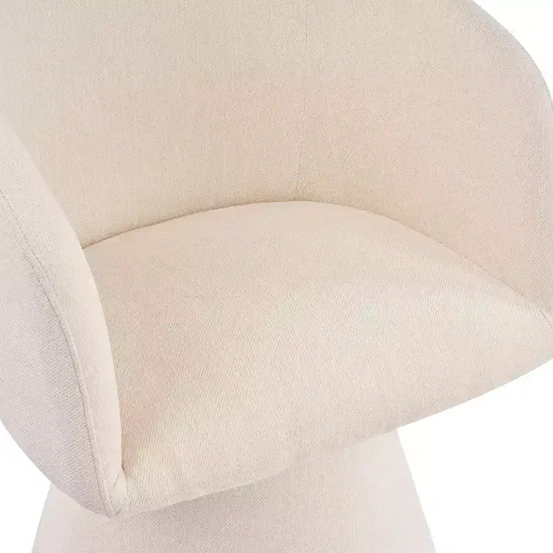 Christopher Knight Home Yodsak Set da Pranzo Moderno a 7 Pezzi in Legno e Metallo con Sedie Girevoli a 180