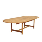 Amazonia Teak Sessa Set da Pranzo Estensibile da Esterno, 13 Pezzi - 13 Pezzi