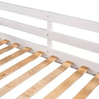 Letto a castello a L per 4 bambini, letto a castello quadruplo con scivolo, struttura in legno full e twin per cameretta dormitorio