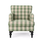Poltrona Club Contemporanea Christopher Knight Home Harrison in Tessuto con Borchie
