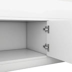 Letto a piattaforma Twin/Full Size Captain con 4 cassetti e mensole portaoggetti, struttura letto in legno massello con testiera libreria contenitore