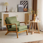 Poltrona imbottita Mid-Century Modern